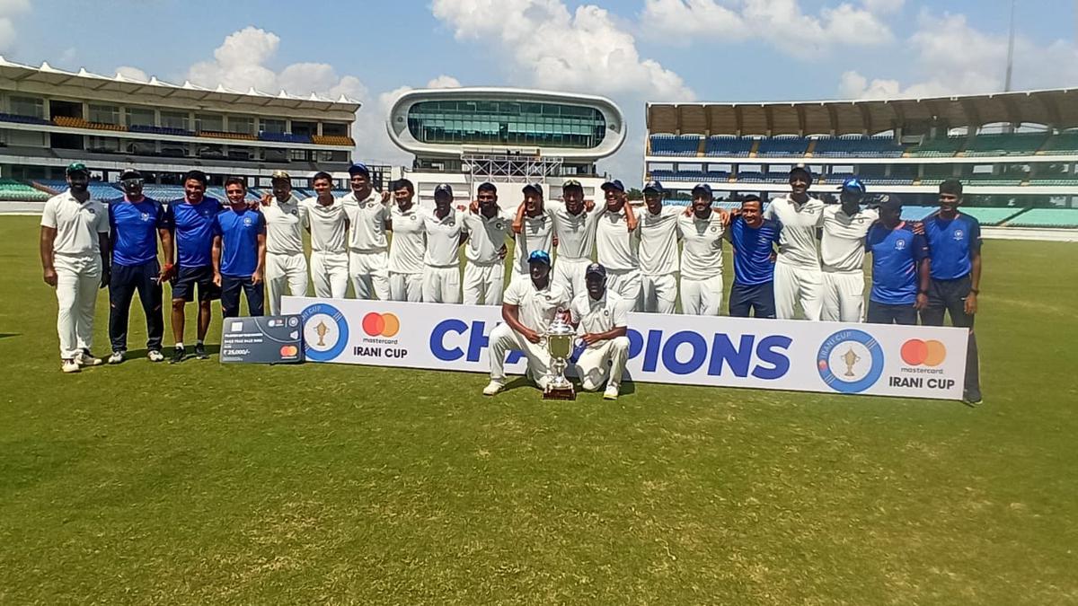 Irani Cup Rest of India thwarts Saurashtra comeback to win title by